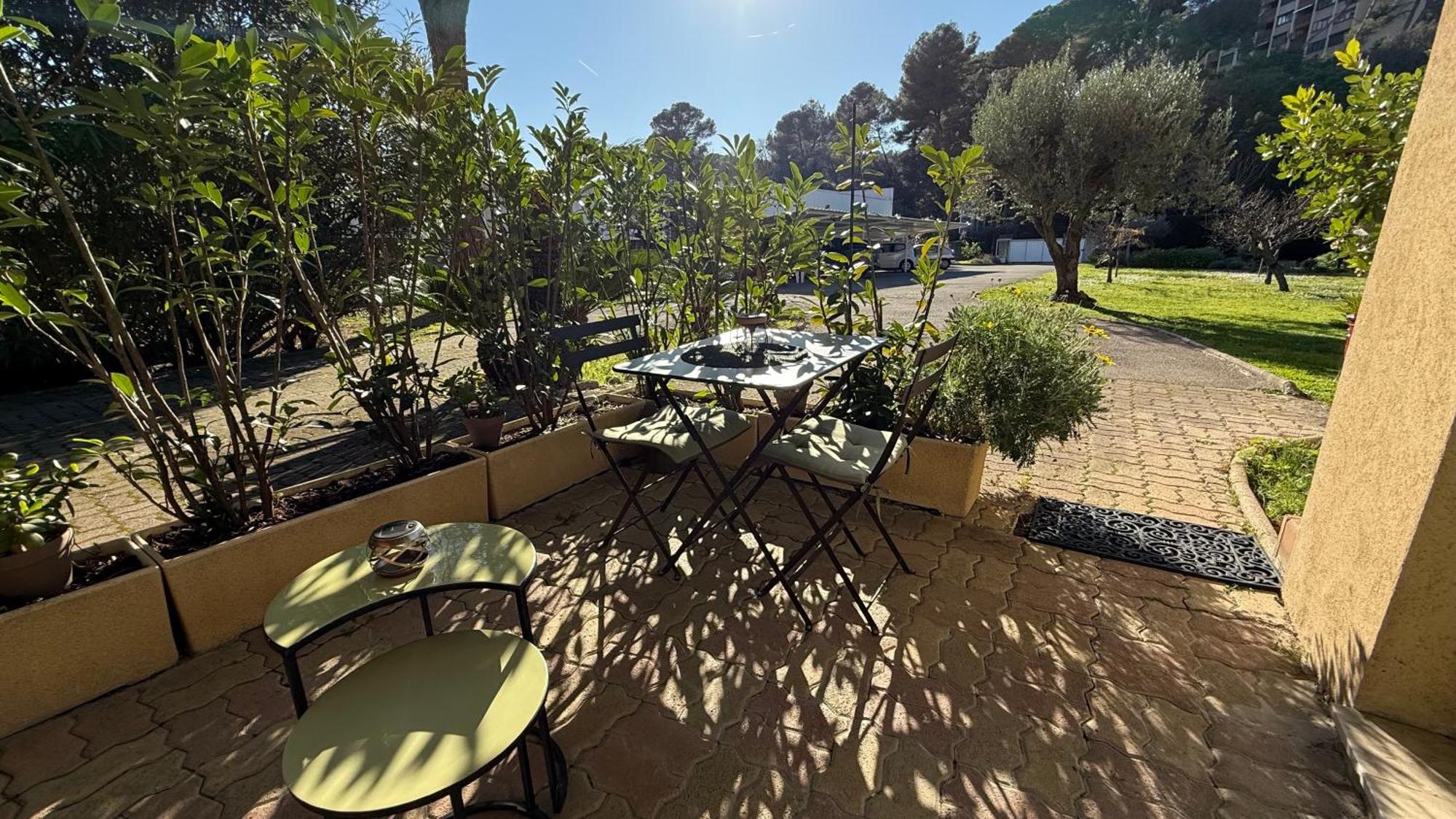 לה קאנה Studio Tout Confort Au Calme Avec Jardin Proche Cannes מראה חיצוני תמונה