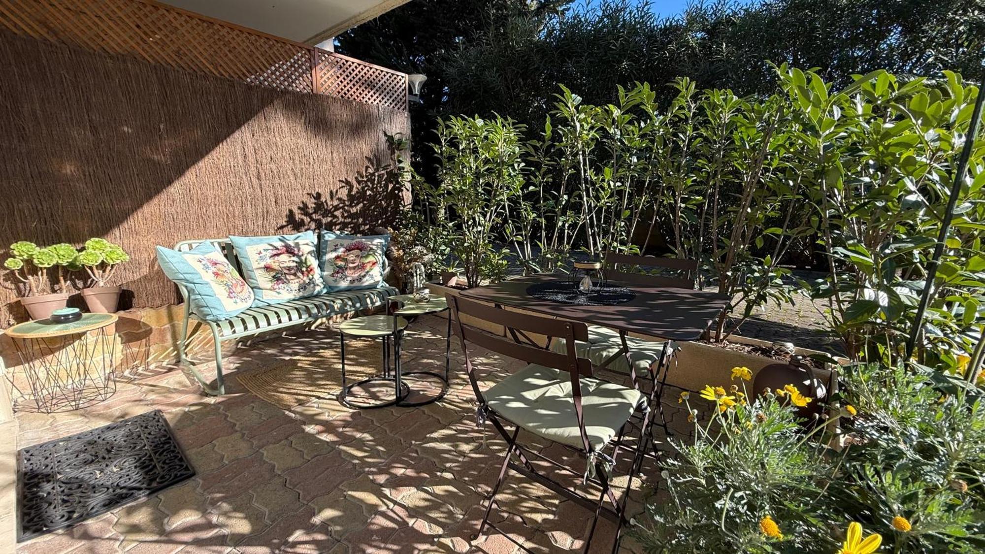 לה קאנה Studio Tout Confort Au Calme Avec Jardin Proche Cannes מראה חיצוני תמונה